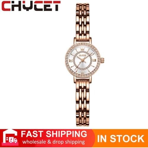 Часы со стразами женские Chycet China At AliExpress