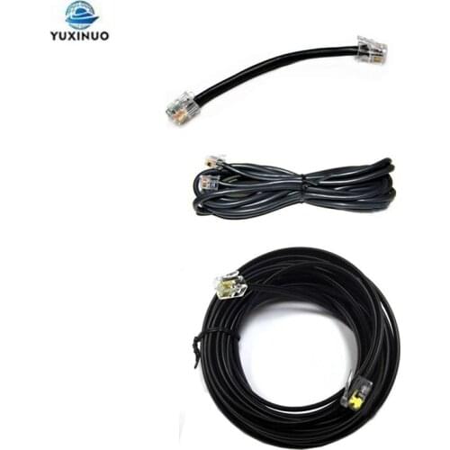 DIY 6 Pin to 4 Pin Front Panel Separate Extending Cable 6Pin to 4pin Plug for ICOM IC-2820 IC-2820H IC-E2820 Car Mobile Radio