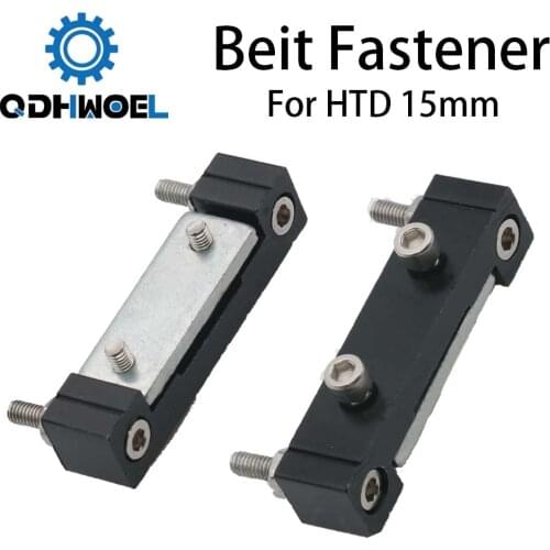 E-series Belt Fastener For Width 15mm Open-Ended Timing Belt Transmission For X/Y Axis Hardware Tools Machine Parts