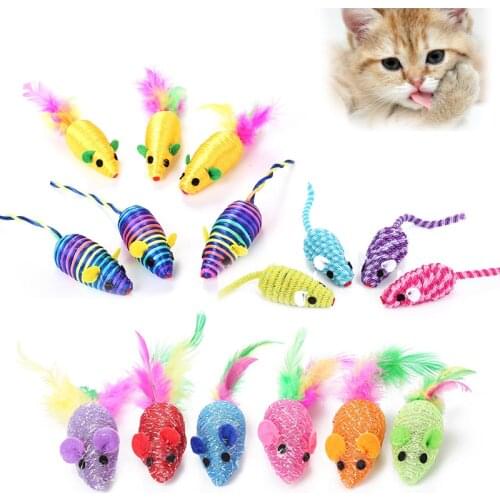 NEW!Smart Cat Toys Interactive Fake Mouse Catnip Cat Training Toy Pet Playing Pet Squeaky Supplies Products For Kitten Kitty Kit