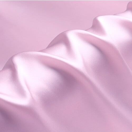 Pure Natural Mulberry Stretch Satin (90% Silk+10% Spandex)16 19m/m Thick 42.5" ( 108cm) 55" (140cm) Width Girl Charmeuse Fabric