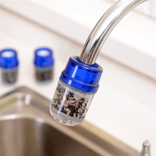 Pet Fish and aquatic products Mini portable Cleaning Water Filter Activated Carbon Faucet Percolator