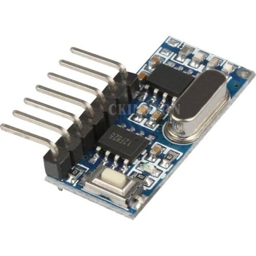 200Pcs/Lot RF Receiver Learning Code Decoder Module 433 mhz Wireless 4 Channel output Diy kit For Remote Control 1527 encoding