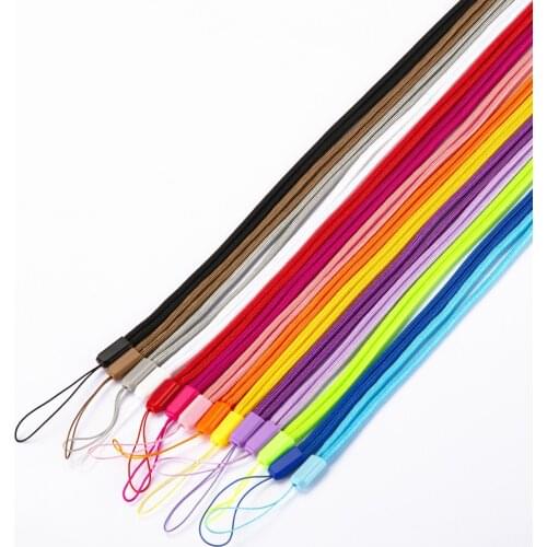 Round Rope Neck Lanyard Cell Phones Cameras MP3 MP4 Players iPod PDA USB Devices Flashlights Voice Recorder Badge Lanyard