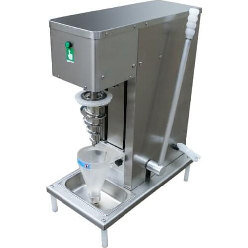 With led light new designed frozen yogurt ice cream blending machine / fruit ice cream mixer machine/milk shaker machine