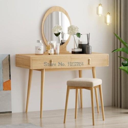 Makeup stool bedroom desk net red bench European style light luxury chair female ins nail dressing table stool simple and modern