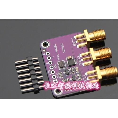 2pcs/lot CJMCU-5351 Si5351A Clock Generator Signal Generator Clock 8KHz-160MHz