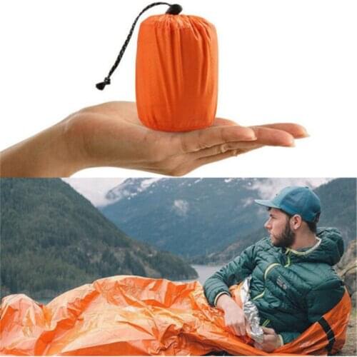 Outdoor Sleeping Bag Fast Inflatable Single Sleeping Bags Camping Portable Travel Healthy Sleeping Lazy Air Bag