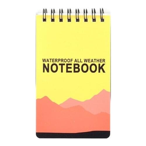 Waterproof Notepad Language Learning Coil Book Vocabulary Diary Notebook Travel