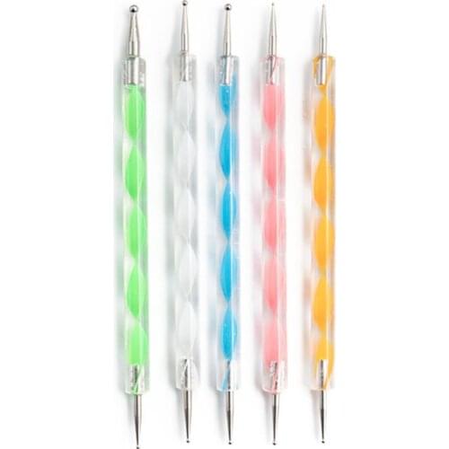 16pcs/set Mandala Dotting Tools Kit for Painting Rock Stone Pottery Acrylic Rods Stencil