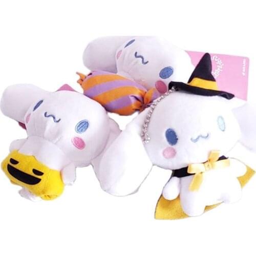 3/Pcs Cinnamoroll Kuromi Sanrio Plush Cartoon Cute Dolls Halloween Limited Edition Plush Toys For Girls Kids Toys Birthday Gift