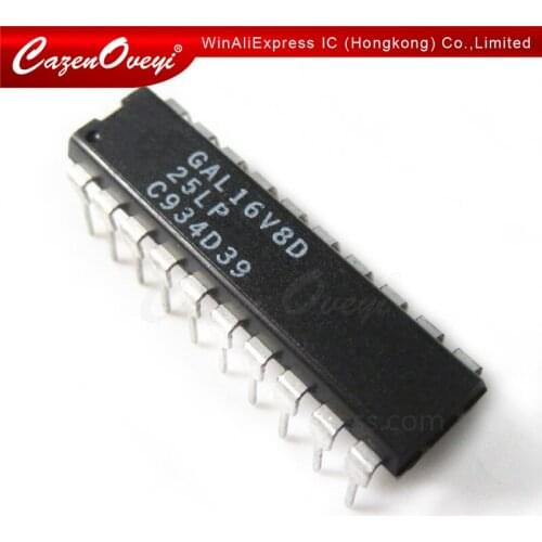 5pcs/lot GAL16V8D-25LPN GAL16V8D-25LP GAL16V8D 25LP GAL16V8D-15LPI DIP-20 In Stock