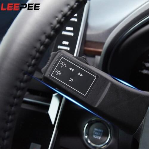 LEEPEE Car Steering Wheel Controller Multi-functional Steering Wheel Remote Control Buttons Wireless DVD Navigation Universal