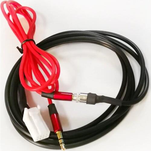 Biurlink 1.5m AUX-In Audio Cable Female JACK Panel Mount Socket For Suzuki Grand Vitara SX4 8Pin Rear Port