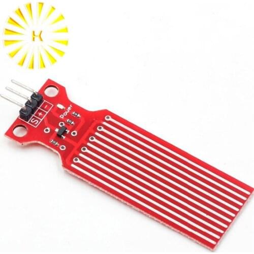 Water Level Sensor Water Sensor Water Droplet Detection Depth Compatible with UNO MEGA 2560 Connector