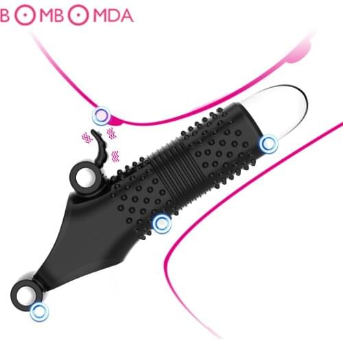 Penis Ring Sex Toy for Adults Testicle Massage Vibrator Sex Toys for Men Penis Sleeve Scrotum Stimulator Butt Plug Dick Sleeve
