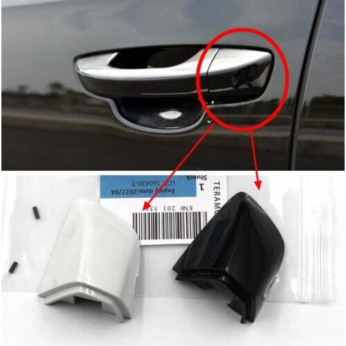 For New Bora Sharan Scirocco Front left outside handle small cover Door handle key cover Door lock cover