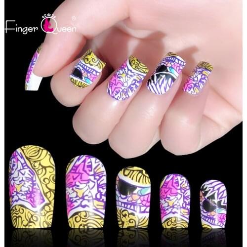 Reusable False Nails Supplies Manicure Accessories Tool Set Press Coffin Design Artificial Children Short Wxtension Stickers