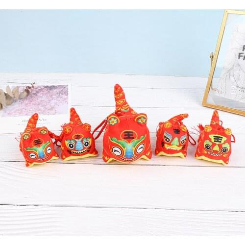 Tiger Pendent New Year Gifts ChristmasTree Ornament Christmas Gift Kids Toy Festival Supplies