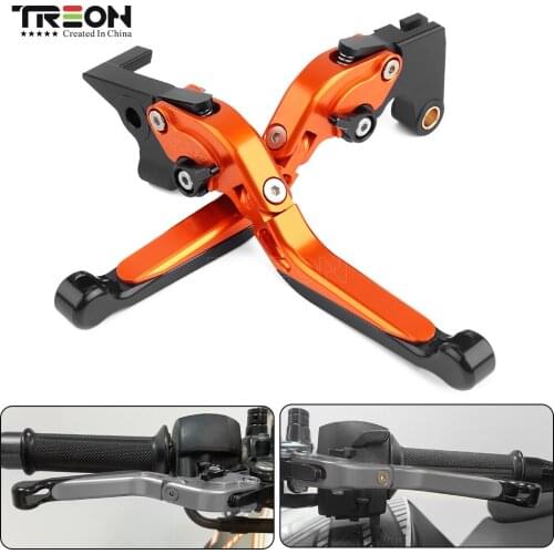 Foldable Levers For KTM Duke 390 125 Duke 200 Duke 250 Duke RC125 RC200 RC390 RC250 Motorcycle Adjustable Brake Clutch Lever