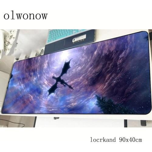 Skyrim pad mouse computer gamer Indie Pop mouse pad 900x400x3mm padmouse Professional mousepad ergonomic gadget office desk mats