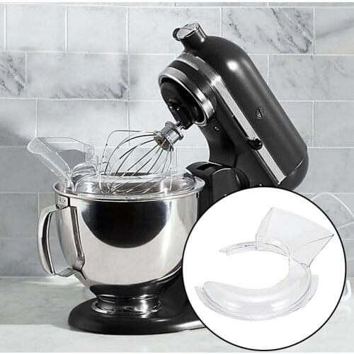 Splash Guard Replacement for 4.5 5T Bowl Pouring Shield Tilt Head Parts Aid Mixer For KSM500PS KSM45 Cook Machine Accessories