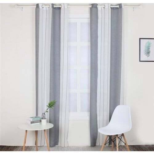 Striped Voile Sheer Curtains For The Kitchen Living Room Curtains Bedroom Modern Striped Tulle Voile Curtains For Window Drapes
