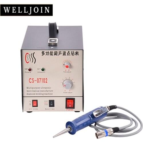 Ultrasonic Drilling rig Ultrasonic Machine Hot Fix Stones Beads Ultrasonic Point Drilling Machine DS-07102