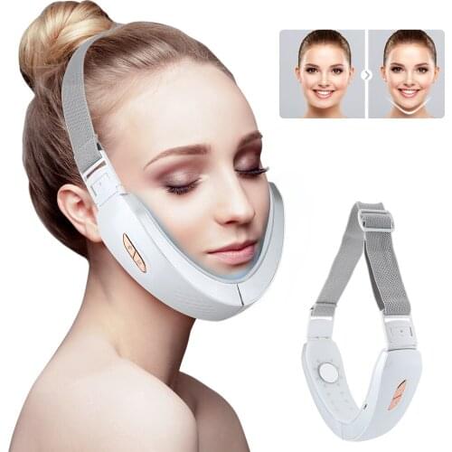 Face Lift Devices EMS LED Photon Therapy Face Slimming Vibration Massager V Face SlimmingDevice Double Chin Reducer