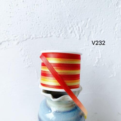 V232 A Roll Wholesale 2mm-36mm 100% Pure Silk Embroidery Ribbons Handcraft Supply Double Faced Thin Taffeta Silk Ribbon