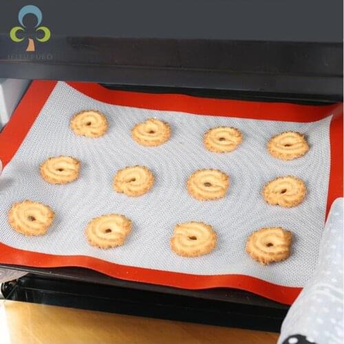 High temperature silicone baking mat Nonstick Fondant pad Pad cake baking tray safe and non-toxic kitchen tools WYQ