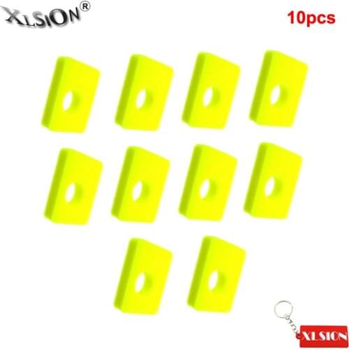 XLSION Aftermarket 10Pcs Foam Air Filters Replaces OEM Part # BRIGGS & STRATTON 799579 5434 4248 Fit Models 09P602, 09P702