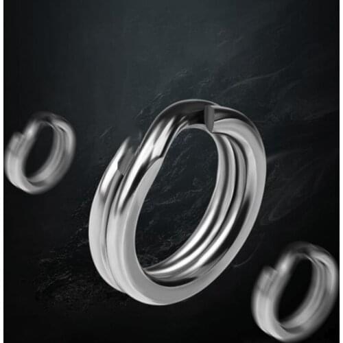200pcs/boxFlat Double Circle Ring Ceramic Guide Ring Fishing Rod Guide Ring Wear Heat Conduction Luya Connection Ring Guide Ring