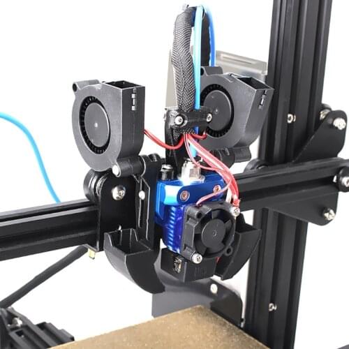 E3D Compatible Multi-Mount All Metal Mount for E3D Type Hotends for CR-10 CR10S XXUC