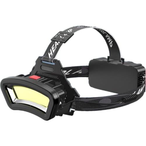 The head-mounted headlight glare led rechargeable flashlight large bright spot astigmatism work floodlight lamp