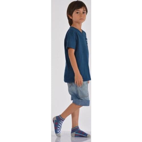 Idilfashion Lacing Decorated Men Booties Socks Ç-ART103 (3'LÜ PACKAGE)