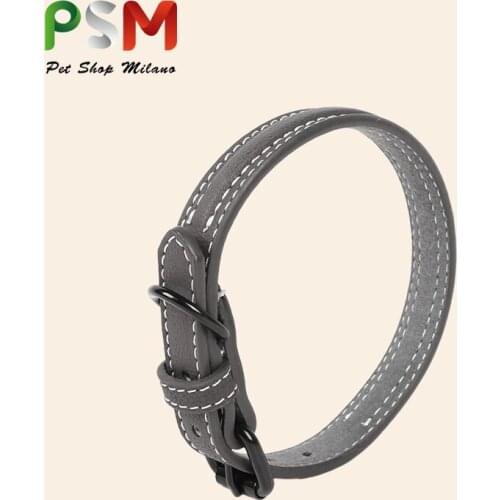 Dog Collar Leather Personalized Pet Dog Collar Leash Used for Small, Medium-sized Large Dogs Cats Outdoor Walking Pet Supplies