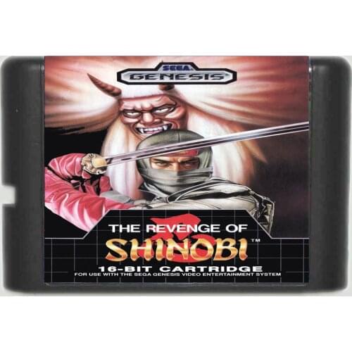 The Revenge Of Shinobi 16 bit MD Game Card For Sega Mega Drive For Genesis