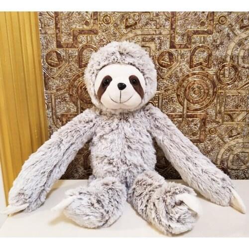 Cute Simulation sloth doll children plush toys cartoon baby animal Christmas birthday stuffed toy gift