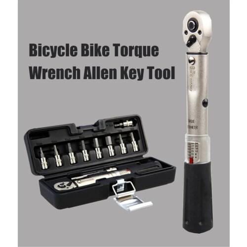 Bicycle Wrench Repair Tool Kits Professional Taiwan BIKEHAND YC-617-2S Bicycle Bike Torque Wrench Allen Key Tool Socket Spanne