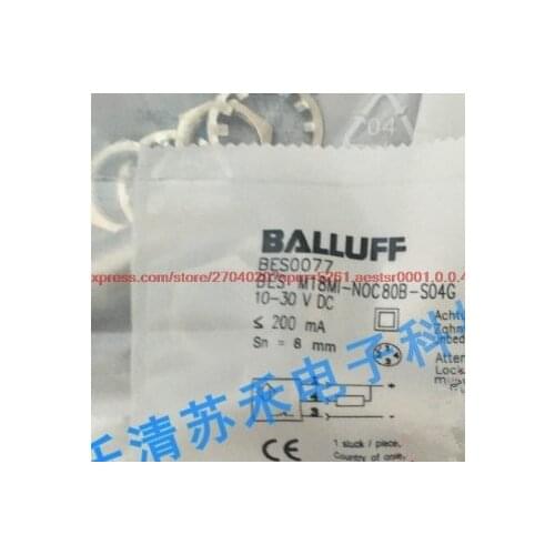 100% NEW BES M18MI-NOC80B-S04G/BES M18MI-N0C80B-S04G proximity switch NPN normally closed inductive sensor