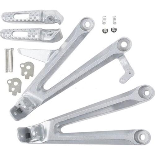 New Rear Footrest Foot Pegs Bracket Set For HONDA CBR1000RR 2004-2007 2005 2006