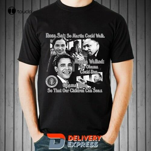 Rosa Parks, Martin Luther King Jr., President Obama T Shirts Black History
