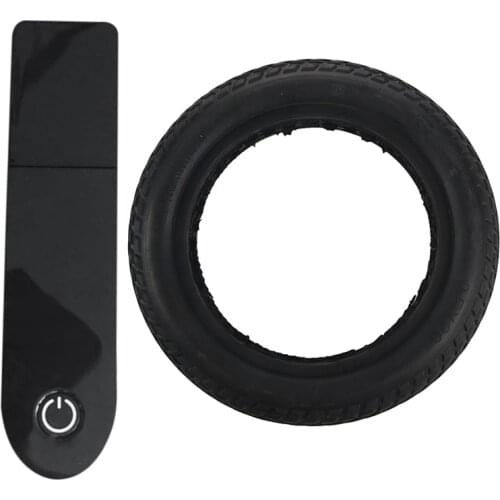 Dashboard Protection Shell BT Cover for XIAOMI MIJIA M365 & Damping Scooter Hollow Solid Tire for Xiaomi Mijia M365