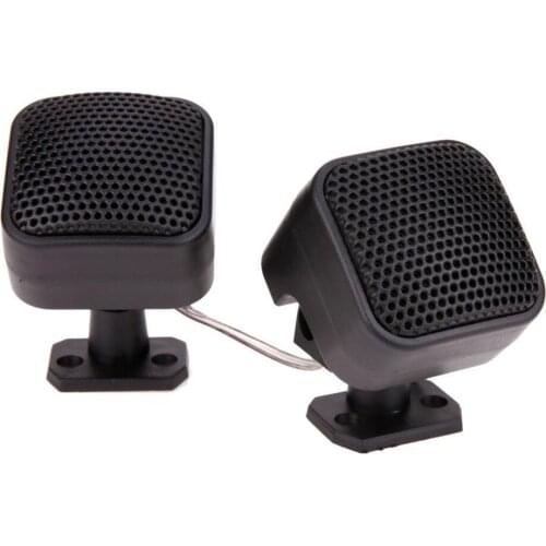 2pcs Audio Music 500W Universal Stereo Phone Accessories Freestanding With Screws Mini Loud Car Speaker