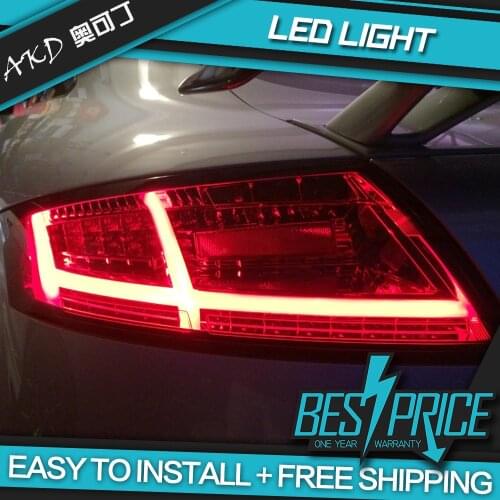 AKD tuning cars Taillights for Audi TT taillight 2006-2013 Headlights LED DRL Running lights Bi-Xenon Beam Fog lights full led