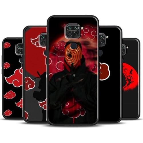 Akatsuki Red Cloud Case For Xiaomi Redmi Note 9S 8T 7 8 9 Pro Coque For Redmi 9C 9 9A 8A 8 10X K30 Ultra