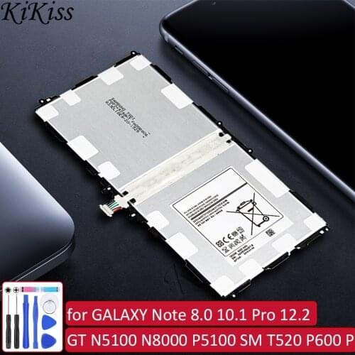 GT-N5100 GT-N8000 Battery For Samsung GALAXY Note 8.0 10.1 Pro 12.2 GT N5100 N8000 P5100 SM T520 P600 P900 Tablet Battery