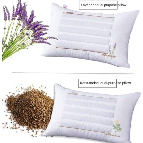 Cotton Cassia Seed Buckwheat Pillow Lavender Jasmine Health Pillow Single Pillow Flower and Grass Pillow Pillows