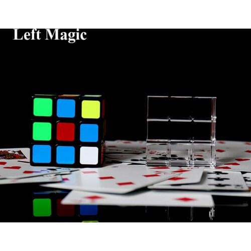 Cube To Crystal Close Up Magic Tricks Illusions Gimmick Magician Classic Magic Toys Puzzle Mystery Box As Seen on Tv Stage